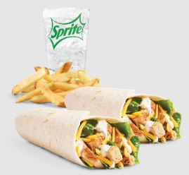 Grilled Chicken Wrap Duo Combo