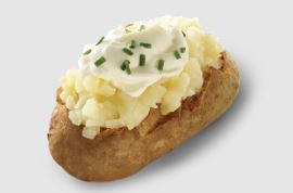 Sour Cream & Chive Baked Potato